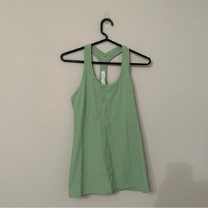 Lululemon Racerback Tank Top in Light Green